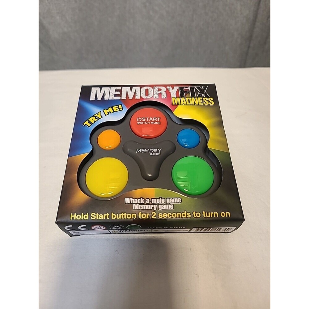Memory Fix Madness Children Toy Educational Memory Game Batteries Included